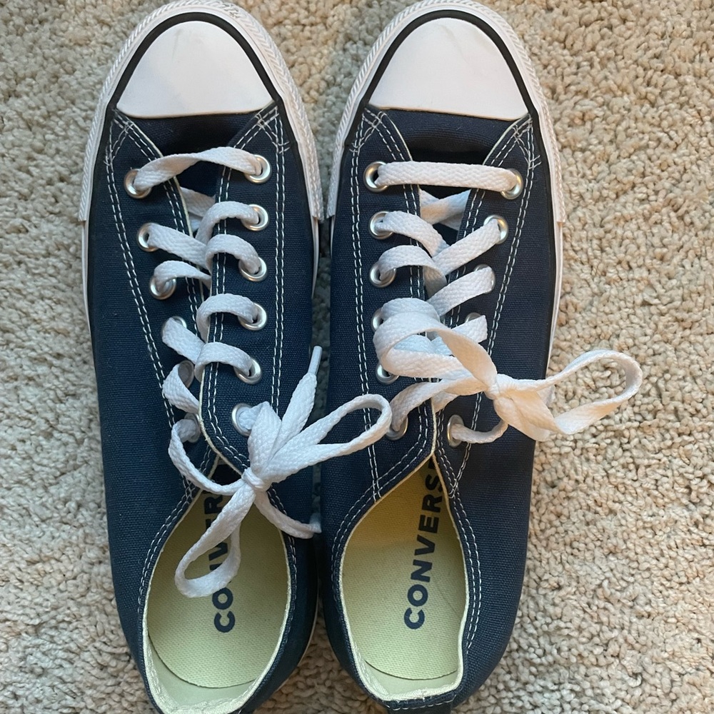 Converse Men's Black Canvas Sneakers
